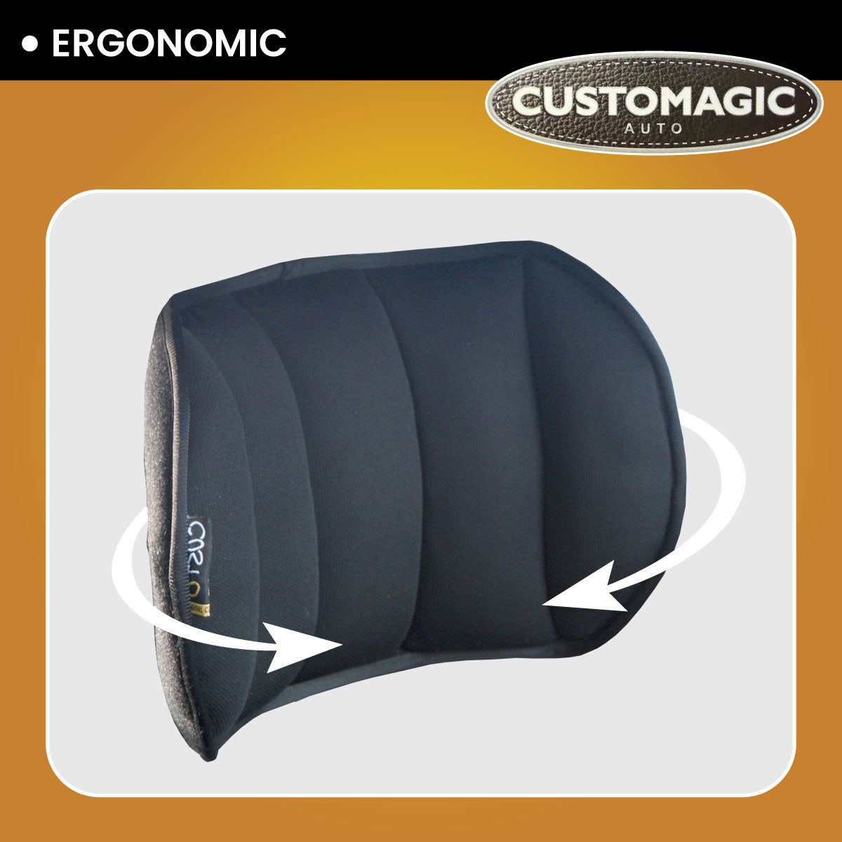 Customagic Adjustable Head Support | Ergonomic | Optimal Neck Support