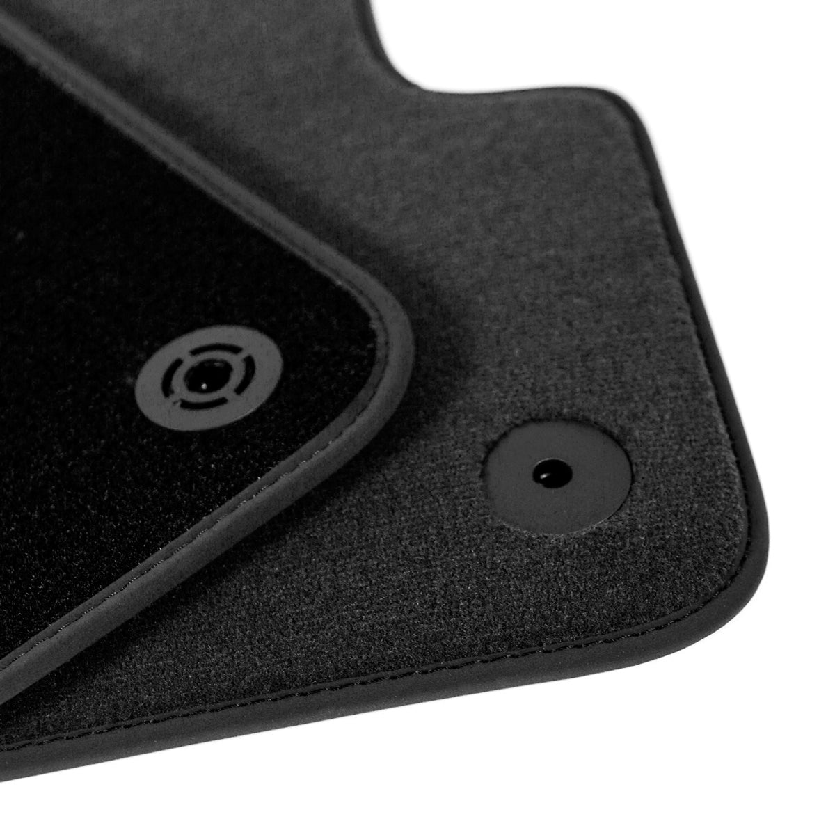 Audi A8/S8 Long Wheelbase Velour Floor Mats 1994-2003 – D2 – Black