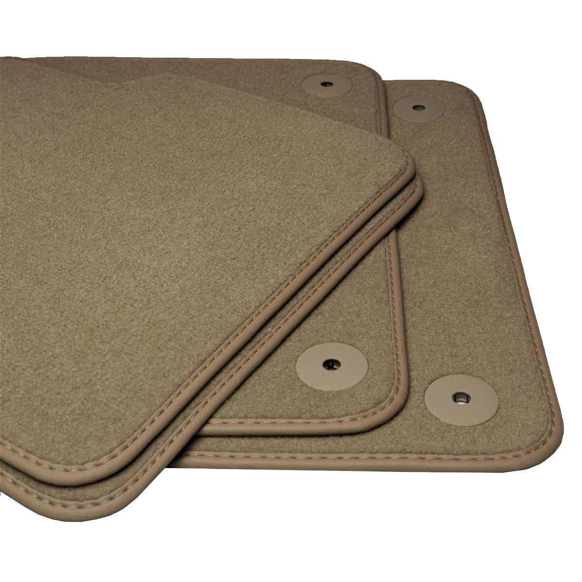 Audi TT / TTS / TT RS Velour Floor Mats 2016-2024 – 8S – Beige