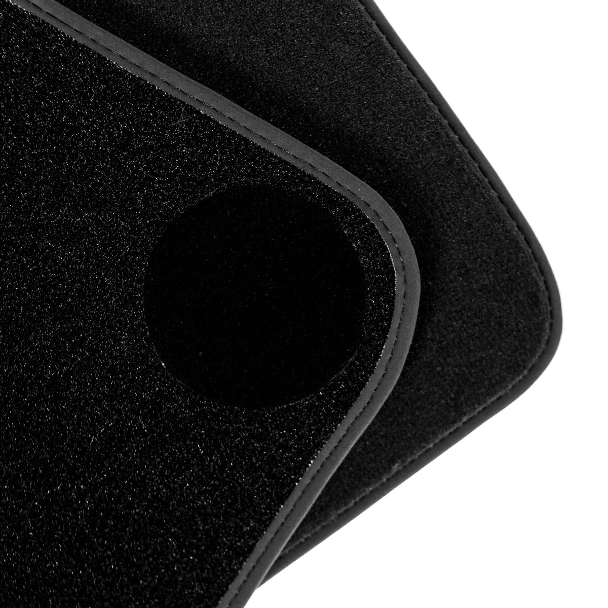 BMW 1-Series Convertible Velour Floor Mats 2008-2014 – E88 – Black Exclusive