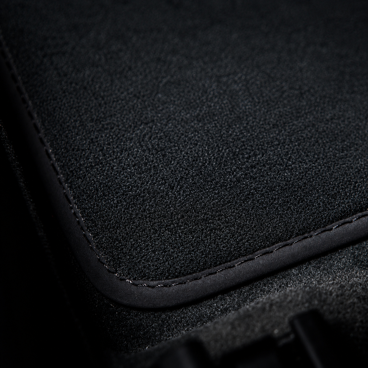 BMW 1-Series Convertible Velour Floor Mats 2008-2014 – E88 – Black Exclusive