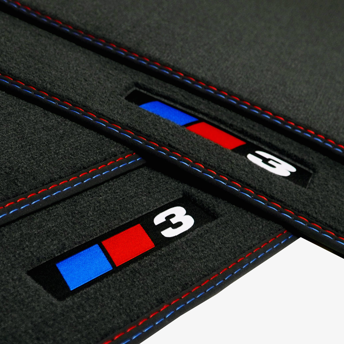 BMW 3-Series Velour Floor Mats 1977-1983 – E21 – 3 Logo