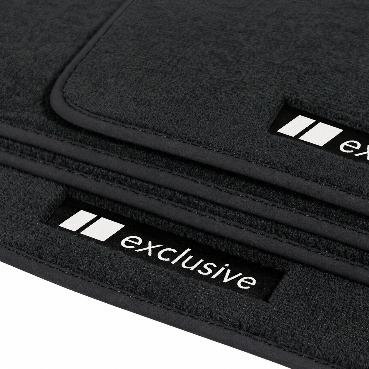 BMW 3-Series Velour Floor Mats 1977-1983 – E21 – Black Exclusive
