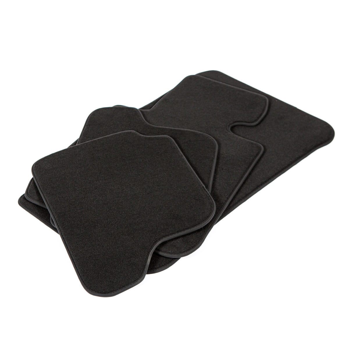 BMW 5-Series Velour Floor Mats – G60, G61 – Black