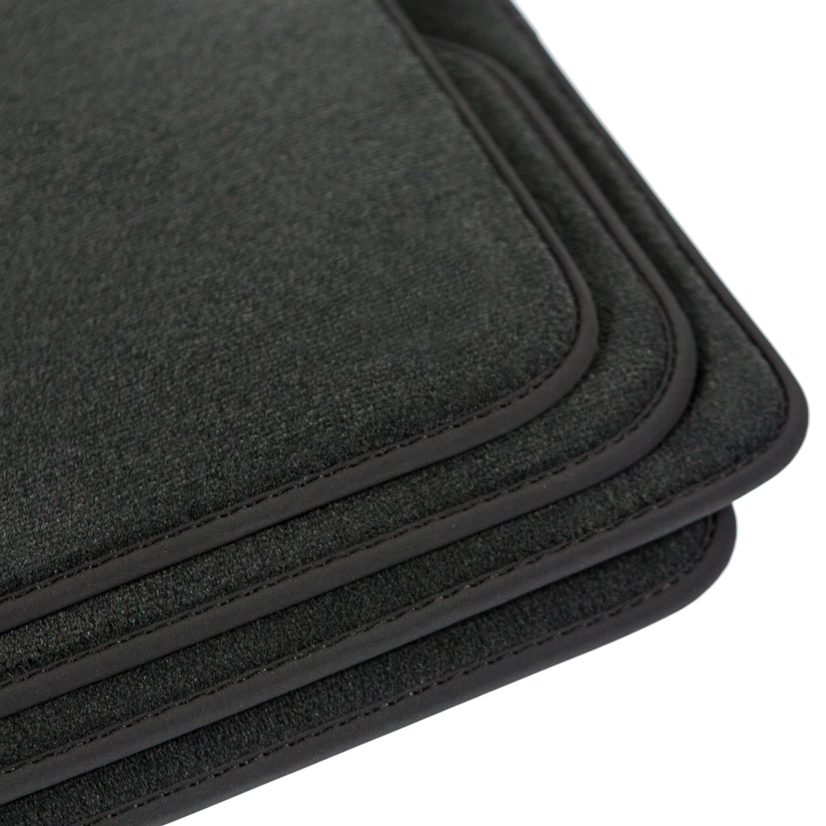 BMW 5-Series Velour Floor Mats – G60, G61 – Black