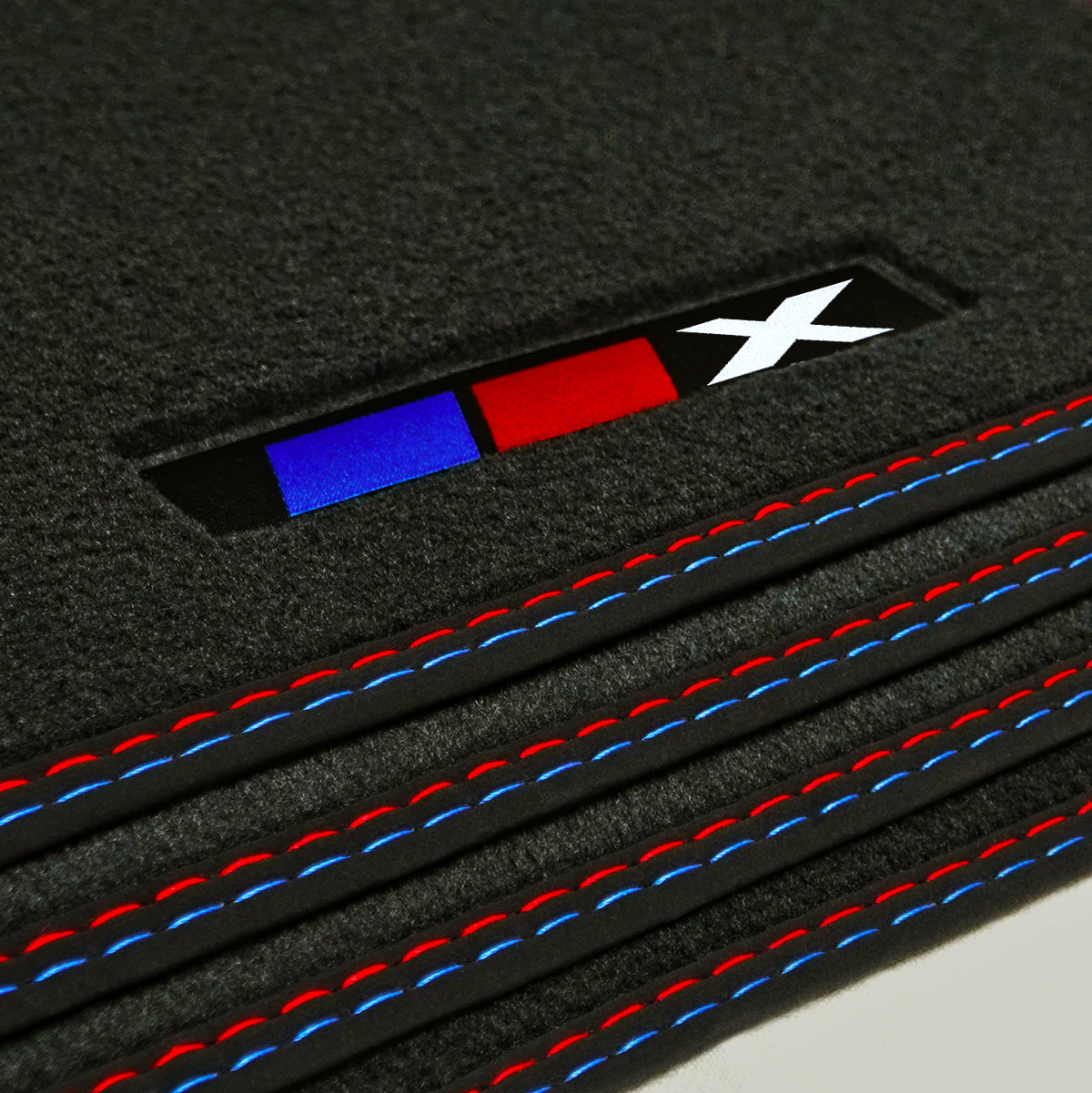 BMW X1 Velour Floor Mats 2016-2022 – F48 – X Logo