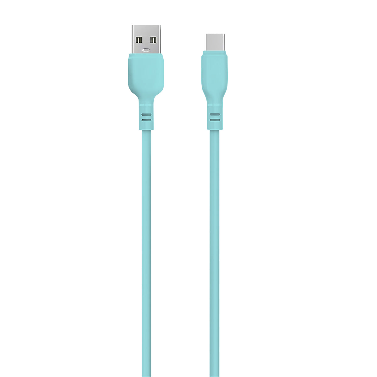 Gokana USB Silicone Cable | USB-A to USB-C | Charging & Data – Baby Blue