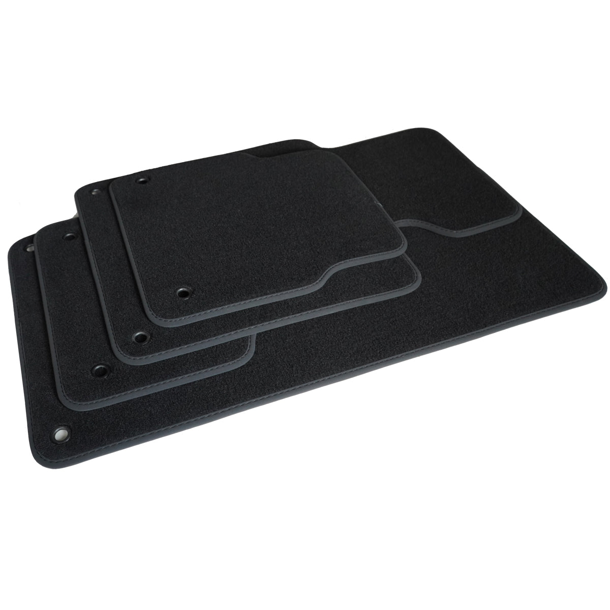 Chevrolet Corvette Velour Floor Mats 2015-2019 – C7 – Black