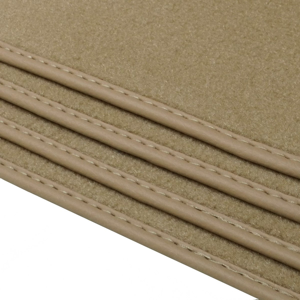 Jaguar XF Velour Floor Mats 2008-2015 – Sedan Wagon X250 – Beige