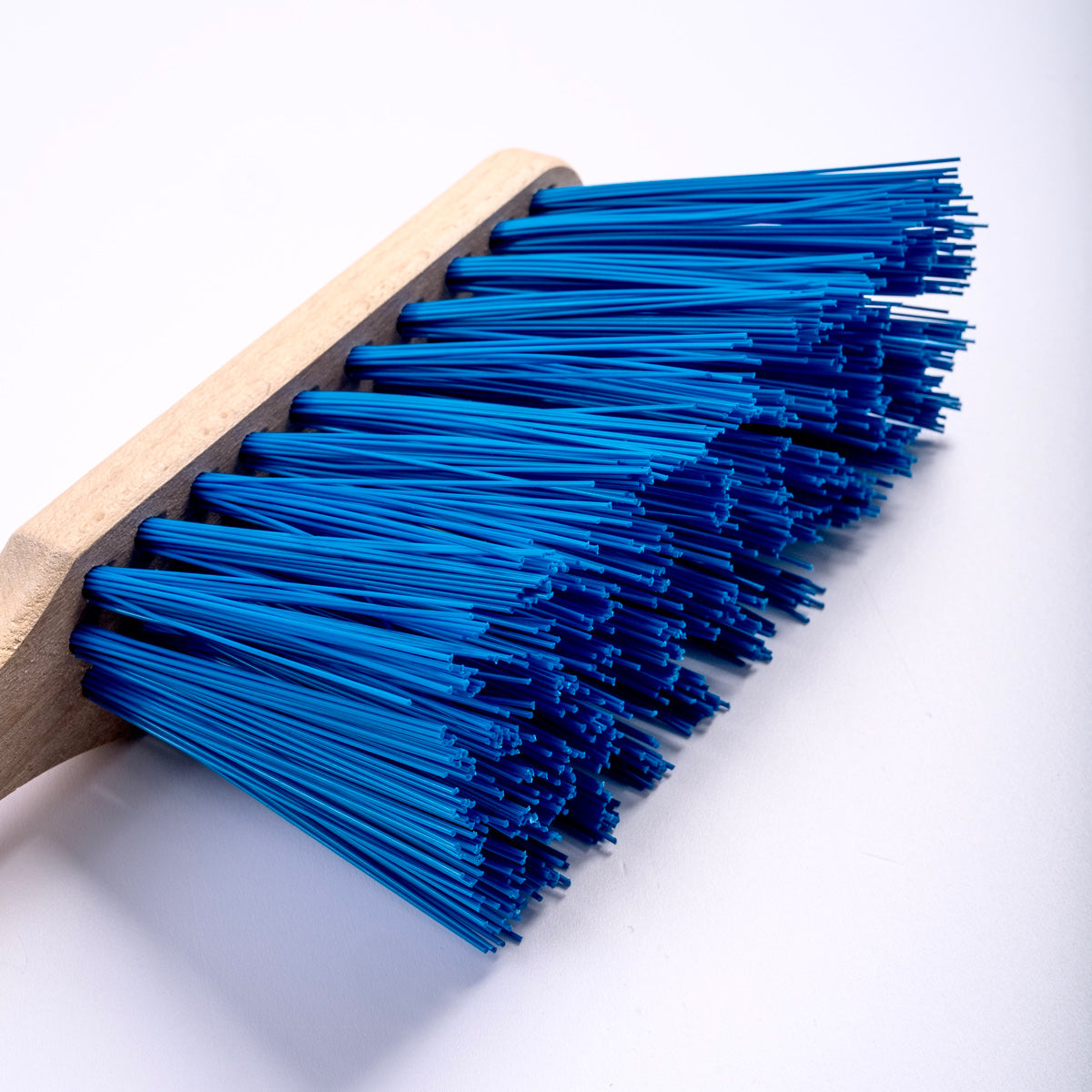 11" High-Quality Floor Mats Brush | Hardwood Handle | Hard Bristles