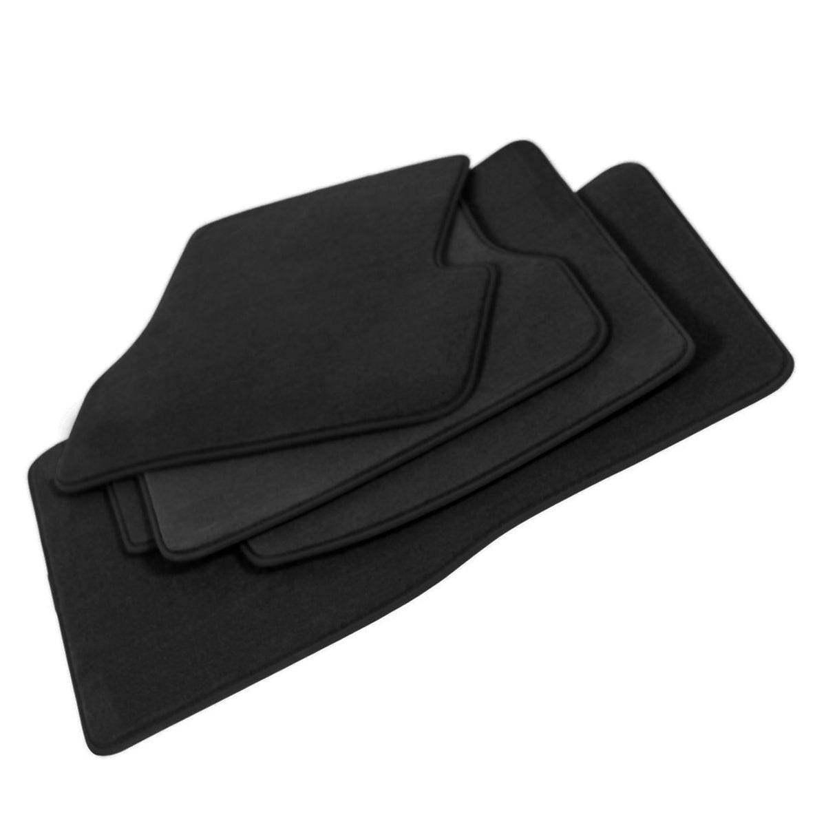 Mercedes 190 Velour Floor Mats 1982-1993 – W201 – Black