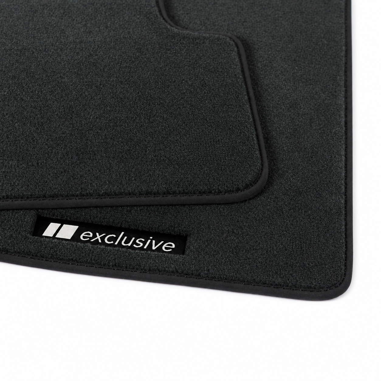 Mercedes SL Velour Floor Mats 2003-2012 – R230 – Black Exclusive
