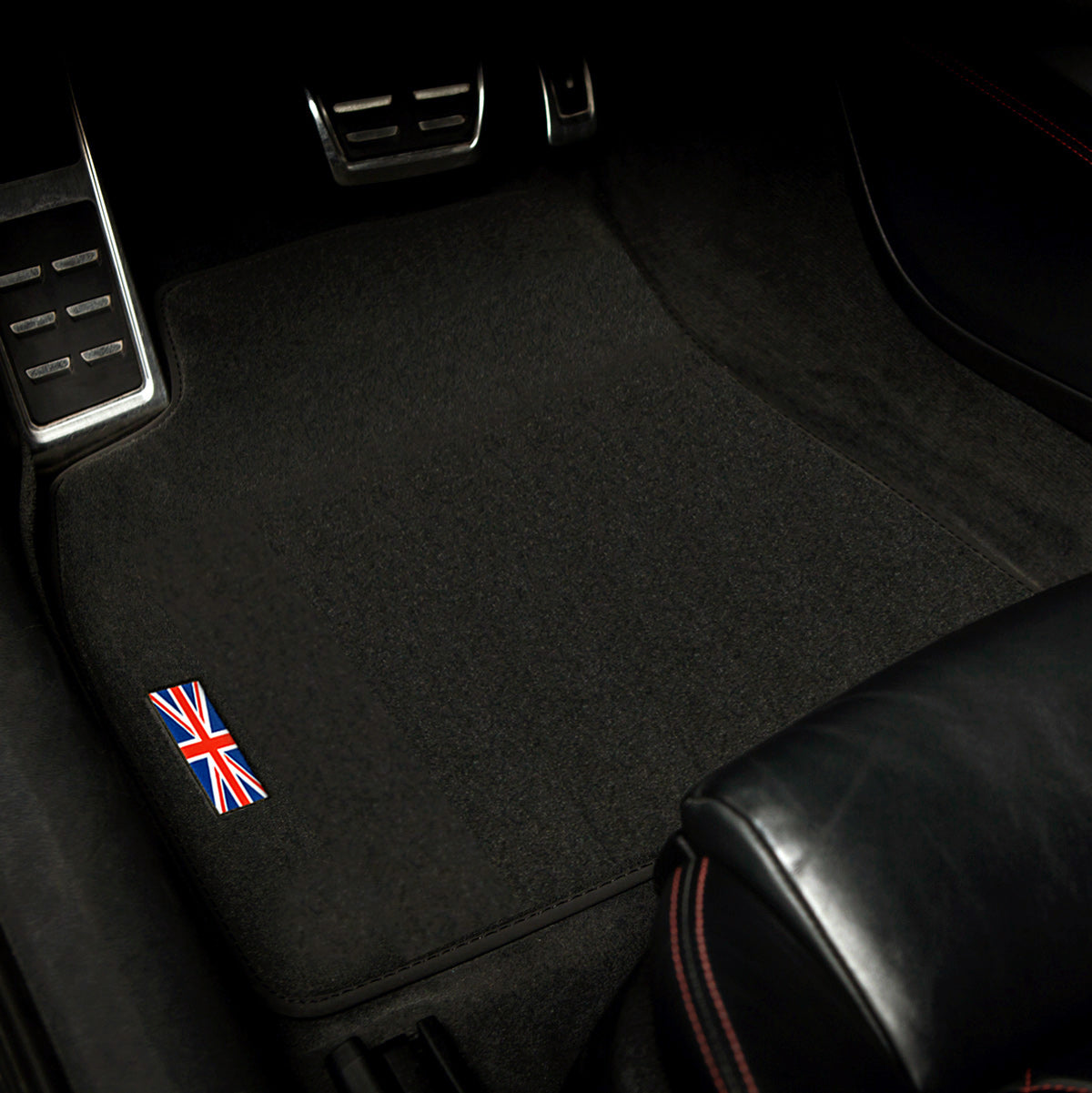 Mini Countryman Velour Floor Mats 2010-2016 – R60 – Flag Logo