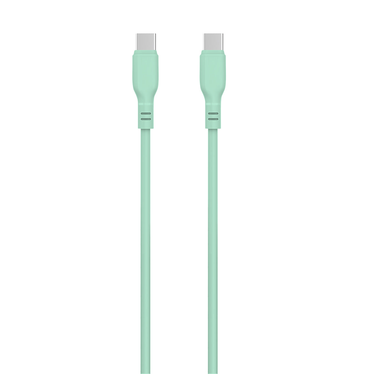 Gokana USB Silicone Cable | USB-C to USB-C | Charging & Data – Mint
