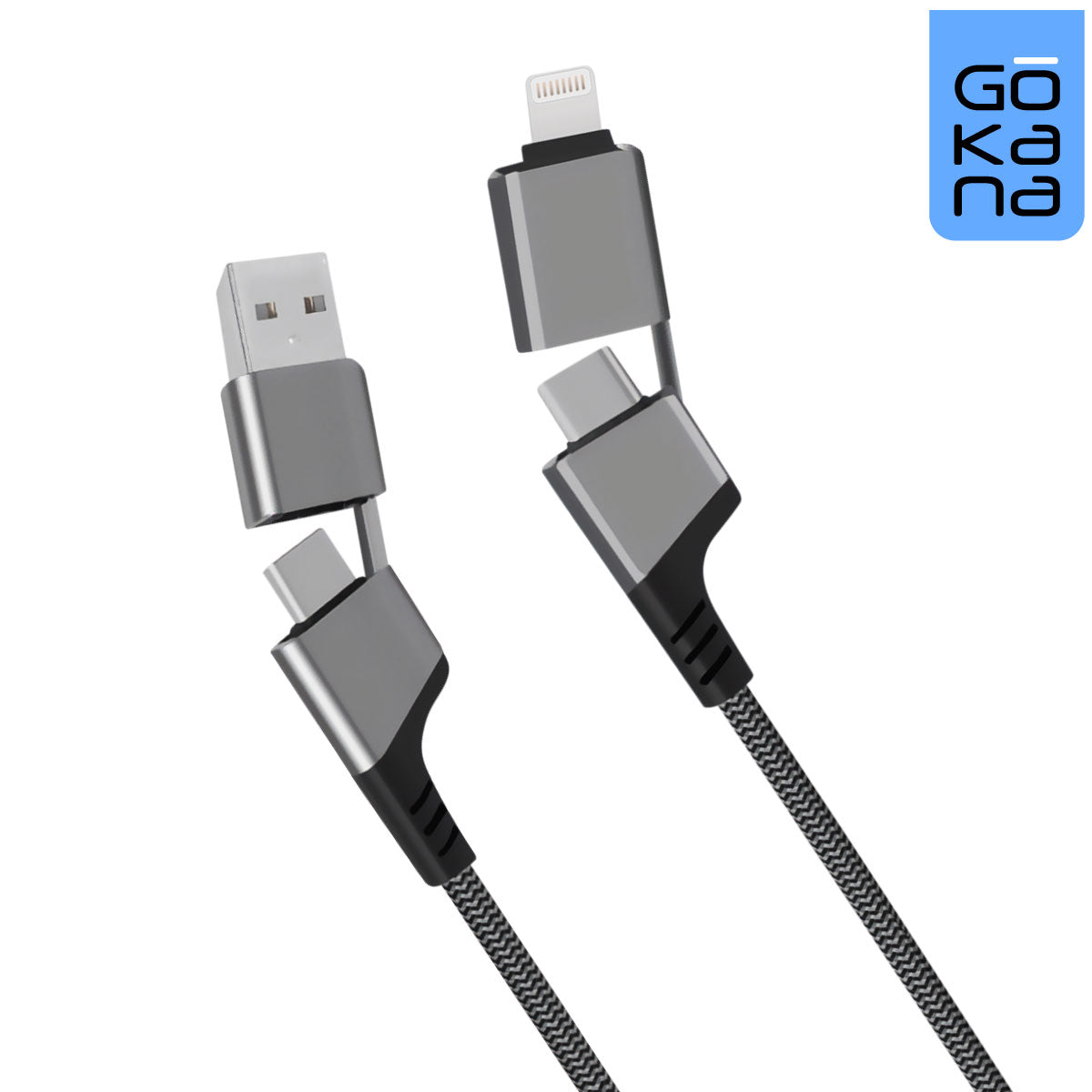 Gokana USB Cable | Charging & Data | 4 in 1