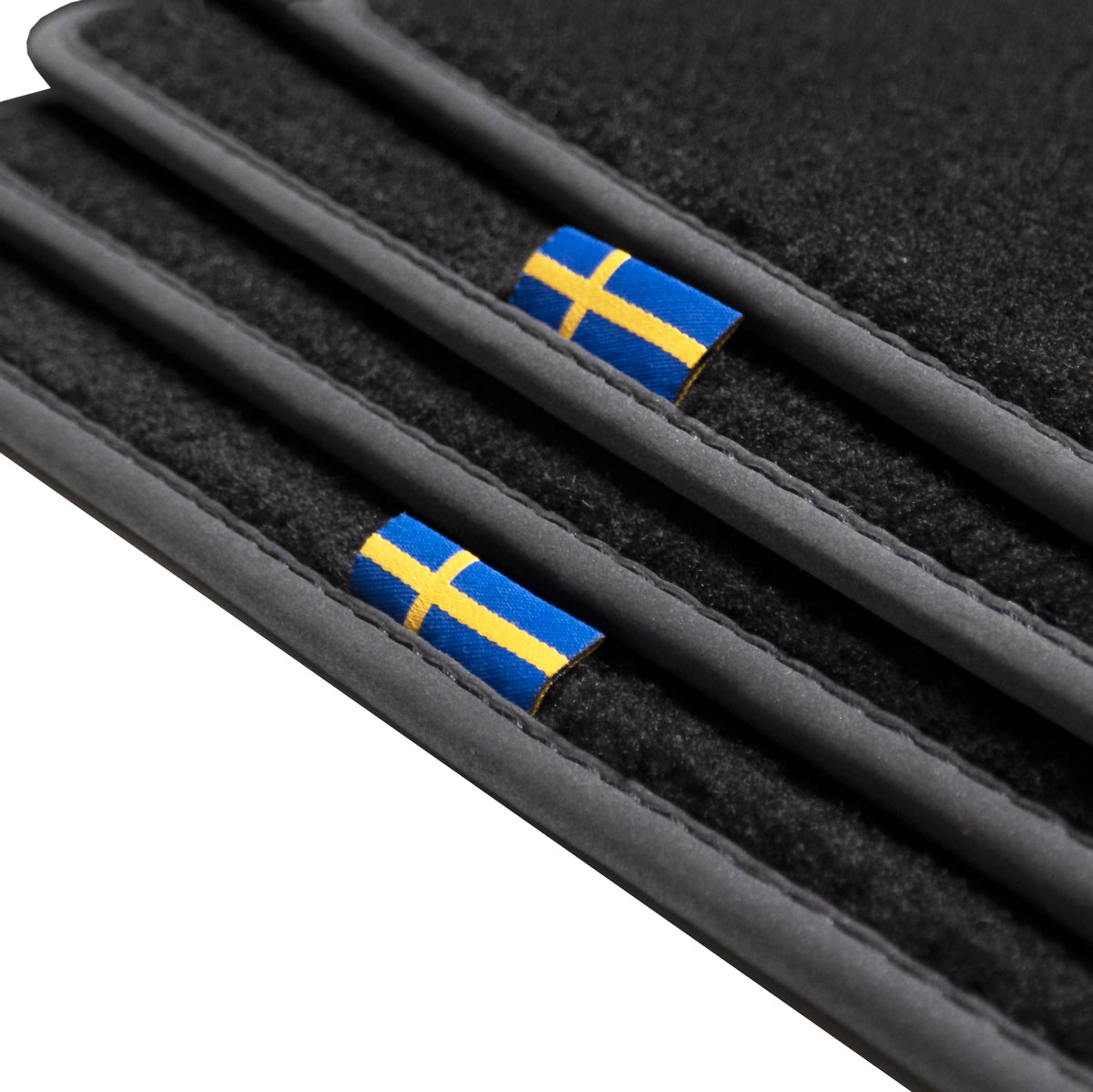 Volvo 240 260 Velour Floor Mats 1974-1993 – Flag Tag