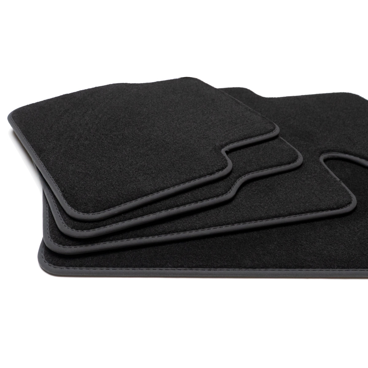 Volvo XC40 Electric Velour Floor Mats 2023-2025 – Clips in DR mat only – Black