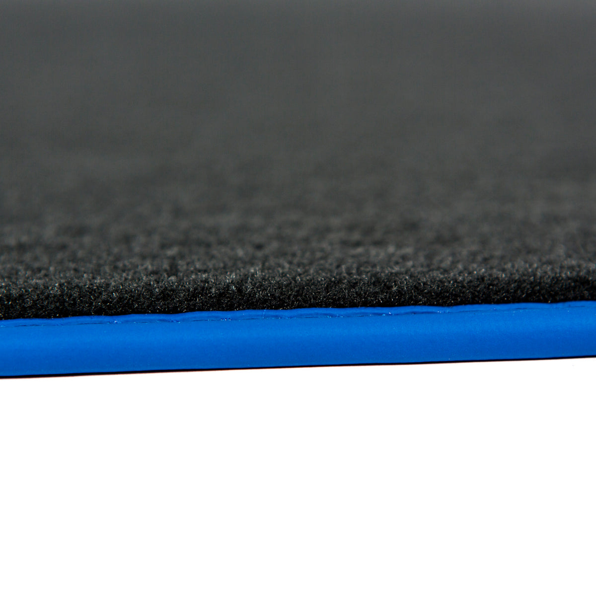 Audi A3 Convertible Velour Floor Mats 2014-2020 – 8V7 – Blue Edging