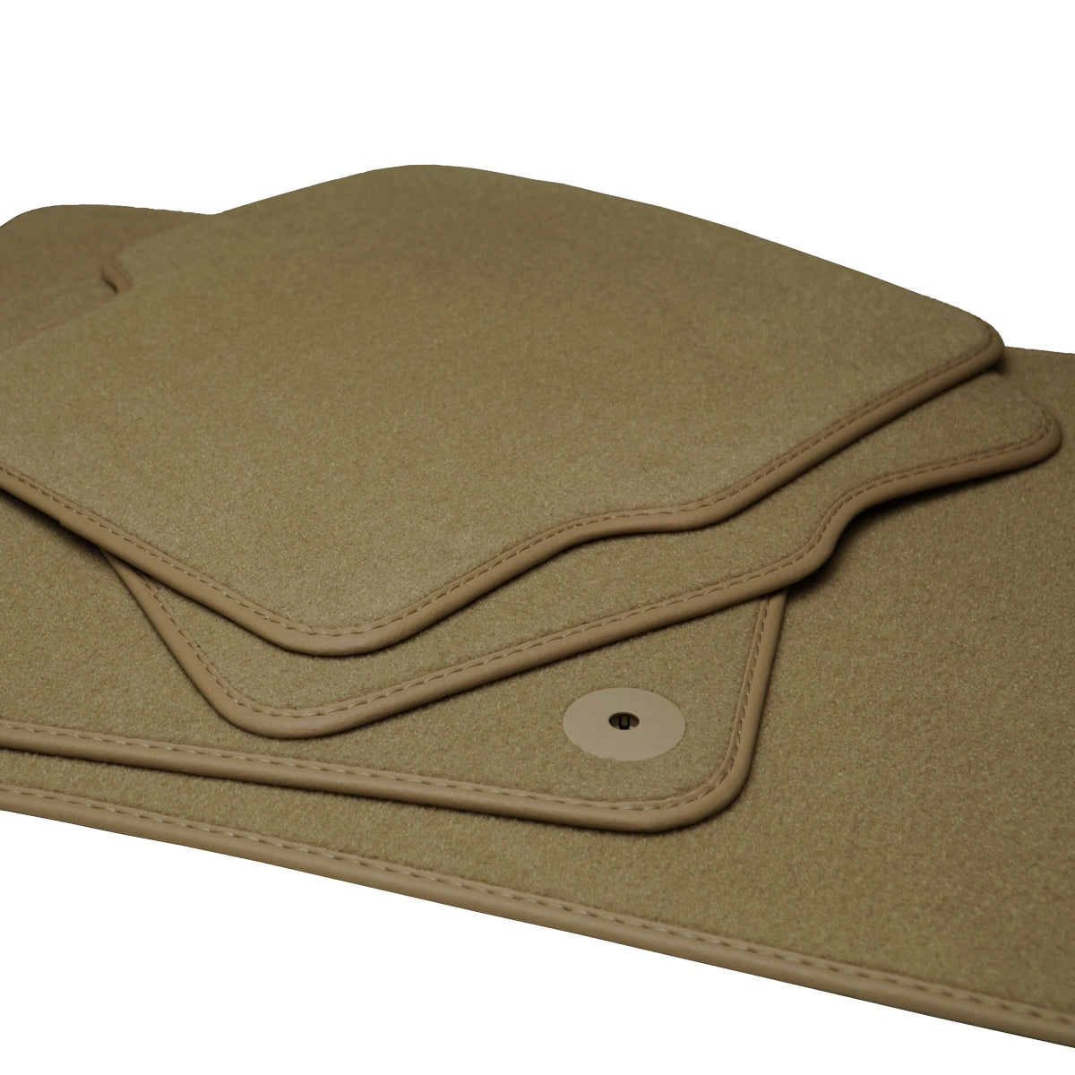 Audi A3 &amp; S3 Velour Floor Mats 2014-2020 – e-tron, 8V, 8VA – Beige