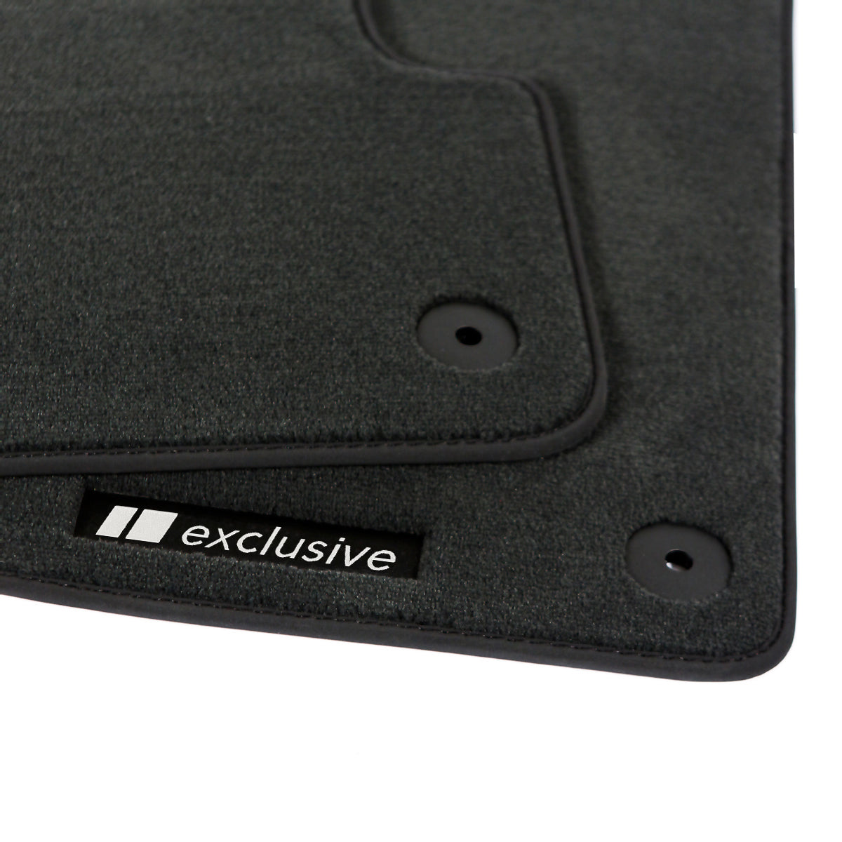 Audi A5 / S5 / RS5 Velour Floor Mats 2008-2017 – 8F7, 8T3 – Black Exclusive