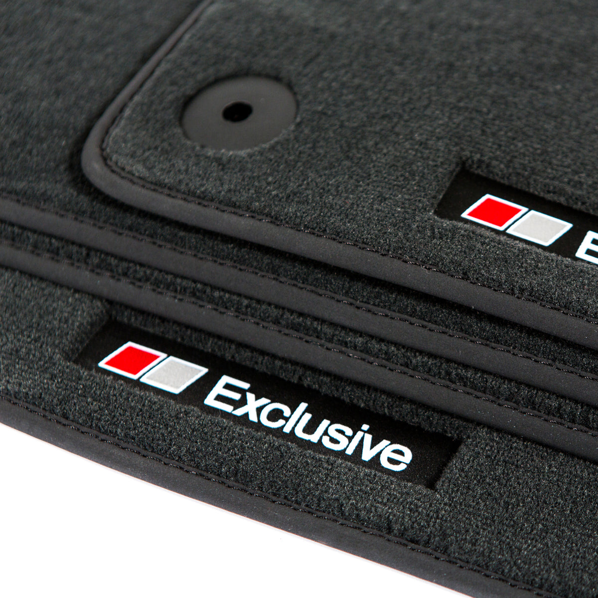 Audi A6/S6 A7/S7 2019-2025 | RS6 RS7 2021-2026 Velour Floor Mats – C8 – Black Exclusive