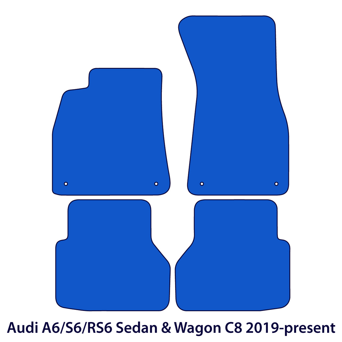 Leather Car Floor Mats for Audi A6 C8 2018 2019 2020 2021 Accessories  Interior Styling Rug Carpet Avant Auto Matten 2022 2023