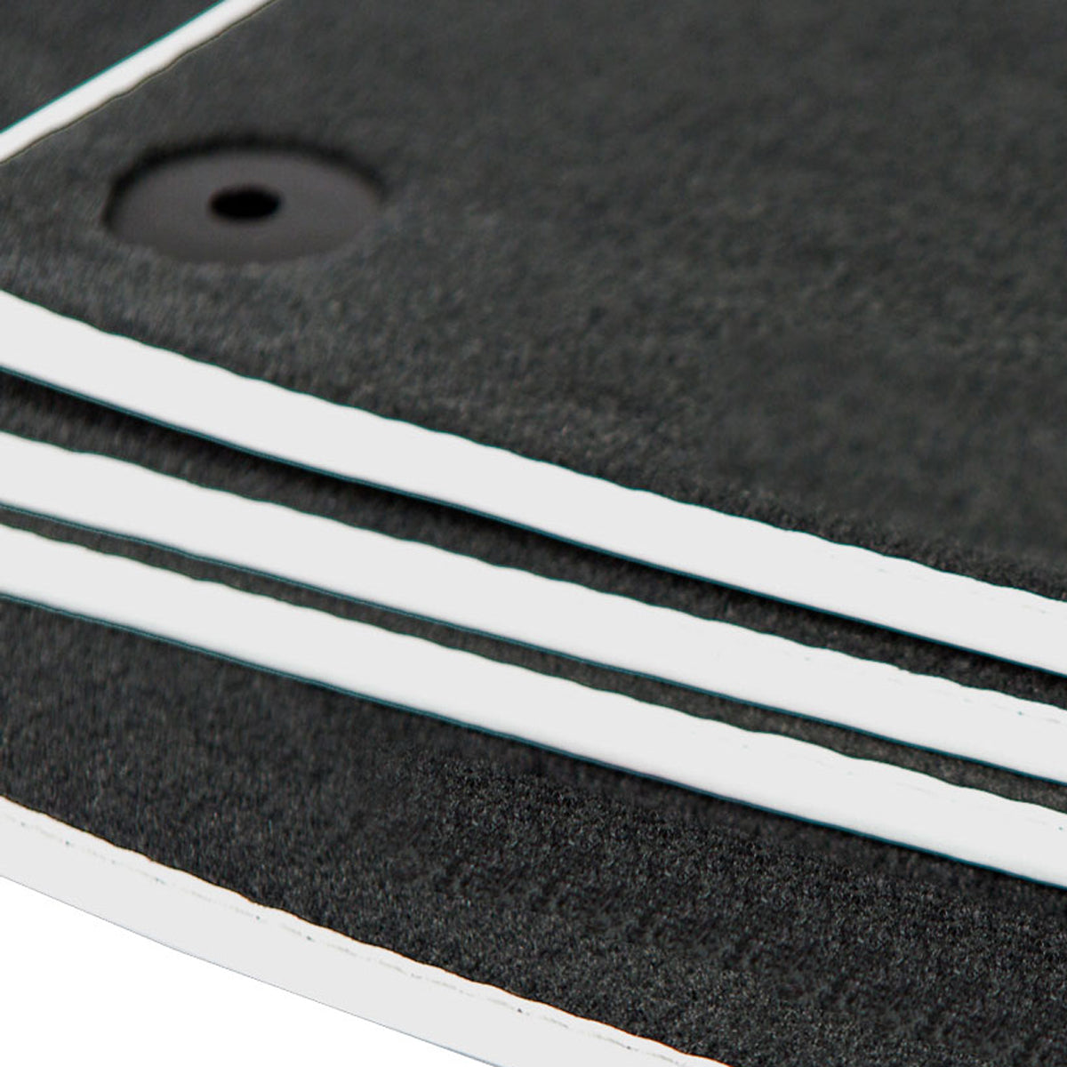 Audi A6/S6 A7/S7 2019-2025 | RS6 RS7 2021-2026 Velour Floor Mats – C8 – Silver Edging