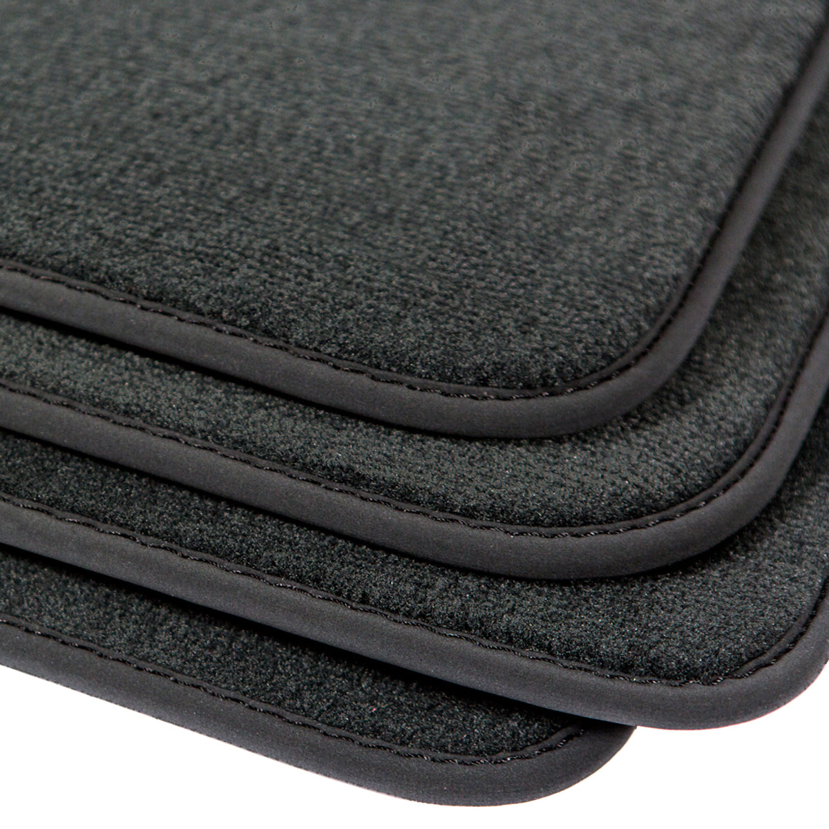 BMW 3-Series Velour Floor Mats 1984-1993 – Coupe & Sedan E30 – Black