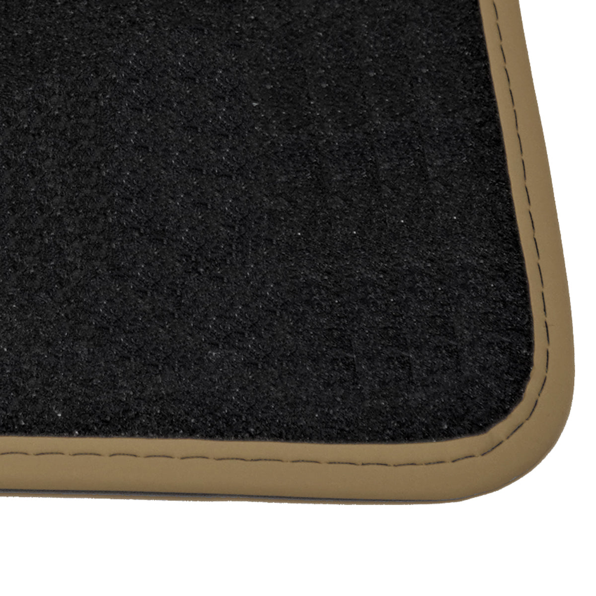 BMW 3-Series Coupe, Sedan &amp; Wagon Velour Floor Mats – E46 –Beige