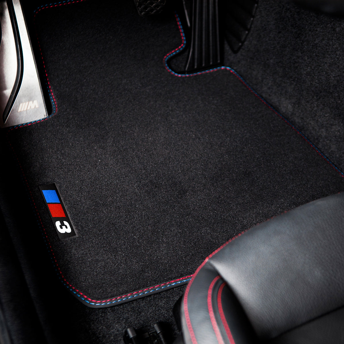 Mattenprofis Velour Logo PB Performance Floor Mats for BMW 3 Series E90  Saloon Models from 2005-2012 : : Automotive