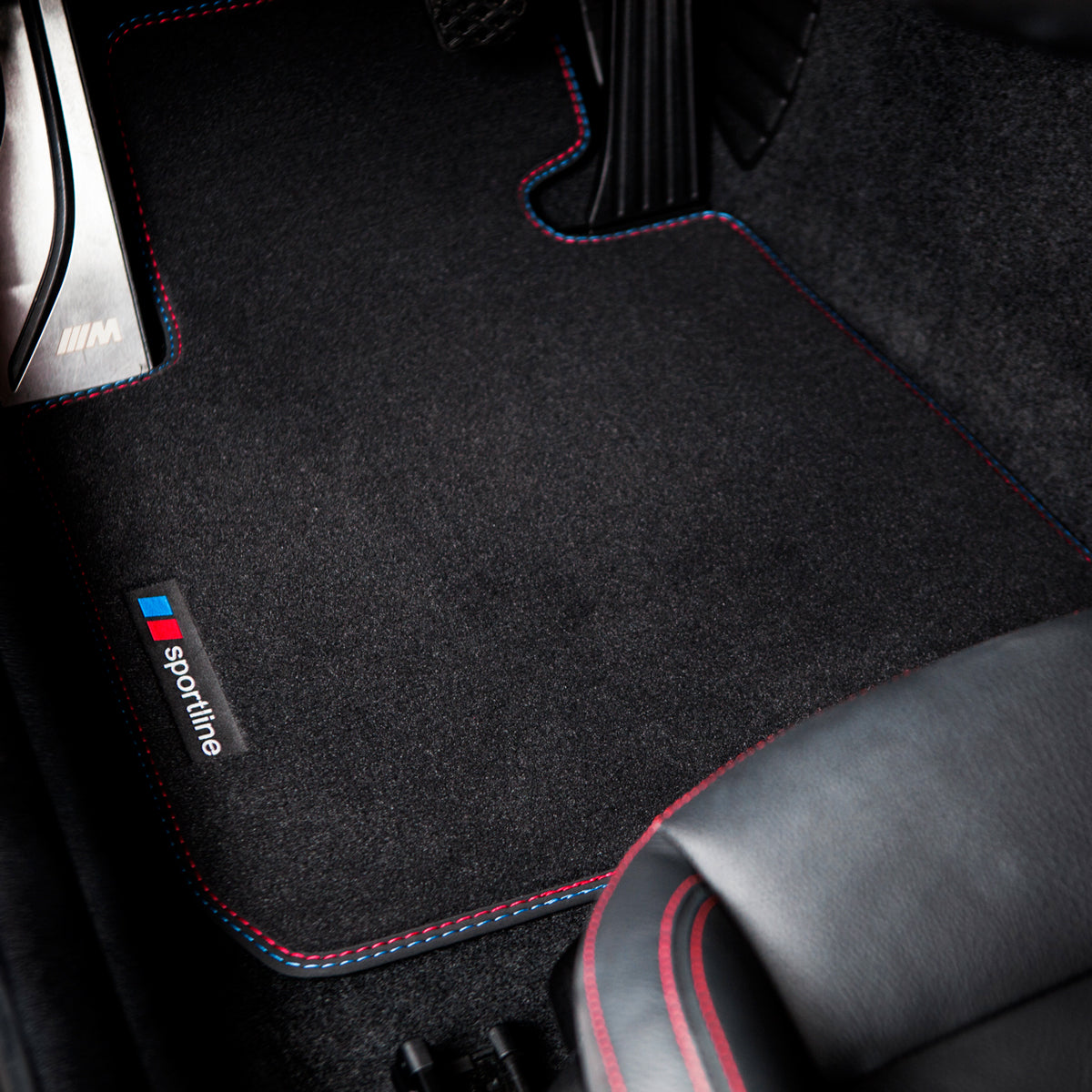 Luxury-line car foot mats fits for BMW 3 Series E90 E91 from 2005-2012  L.H.D only