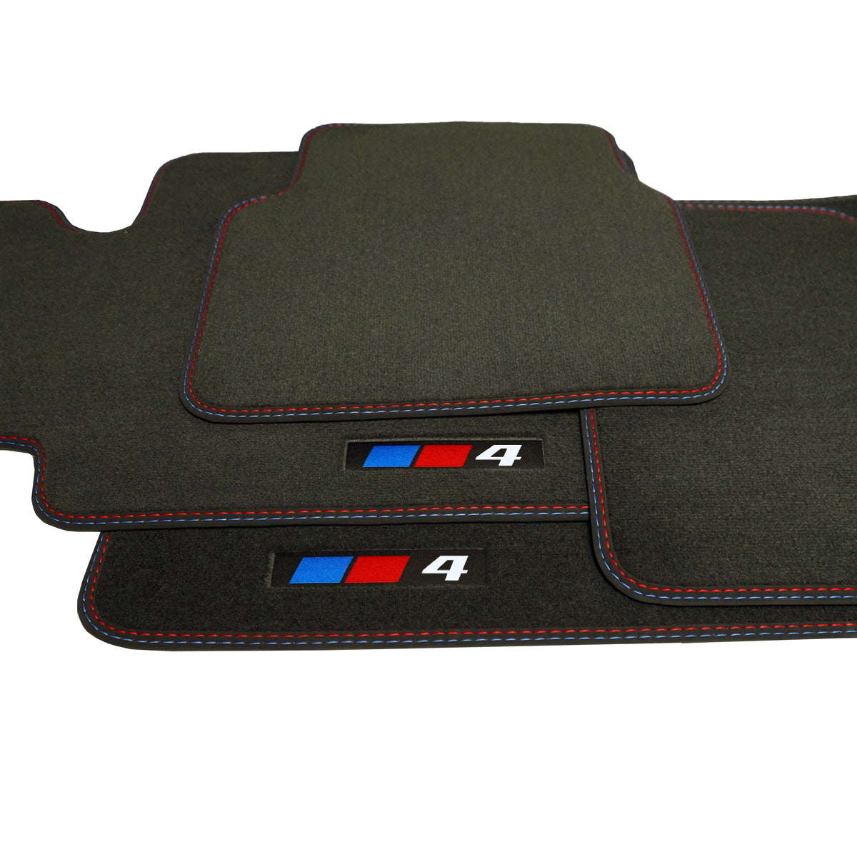 4-Piece Velcro Floor Mat Fastener Set For BMW 3 Series E90, E91, E92, E93