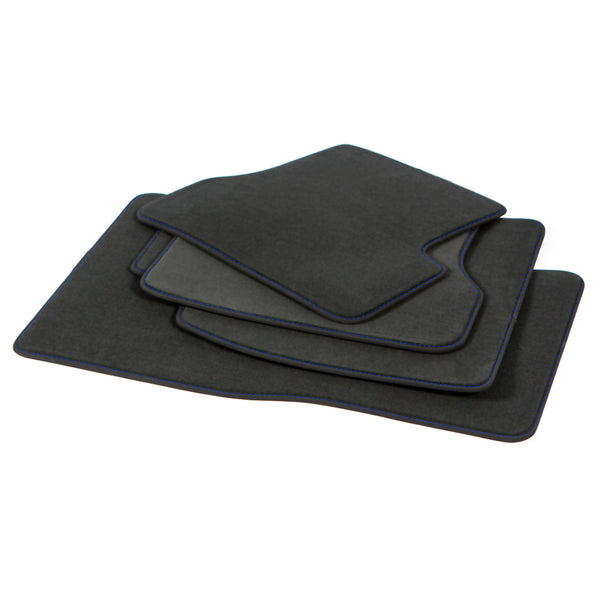 BMW i3 Floor Mats Blue Stitching