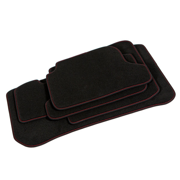 BMW X5 Floor Mats F15 Red Stitching