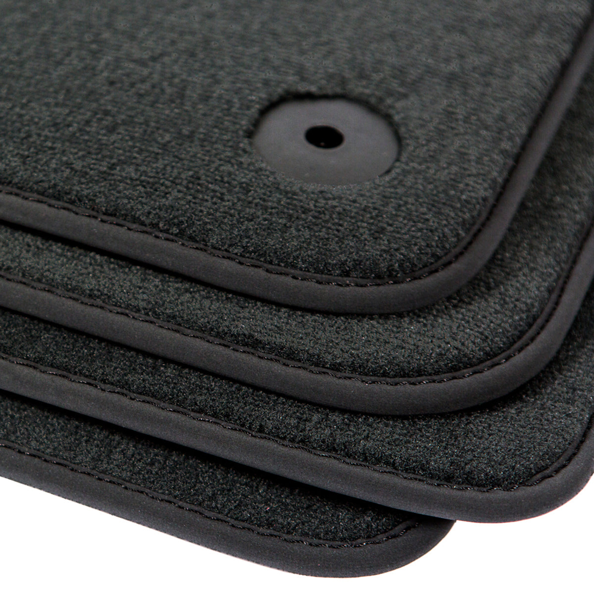 Porsche Cayenne Velour Floor Mats 2003-2010 – 9PA – Black