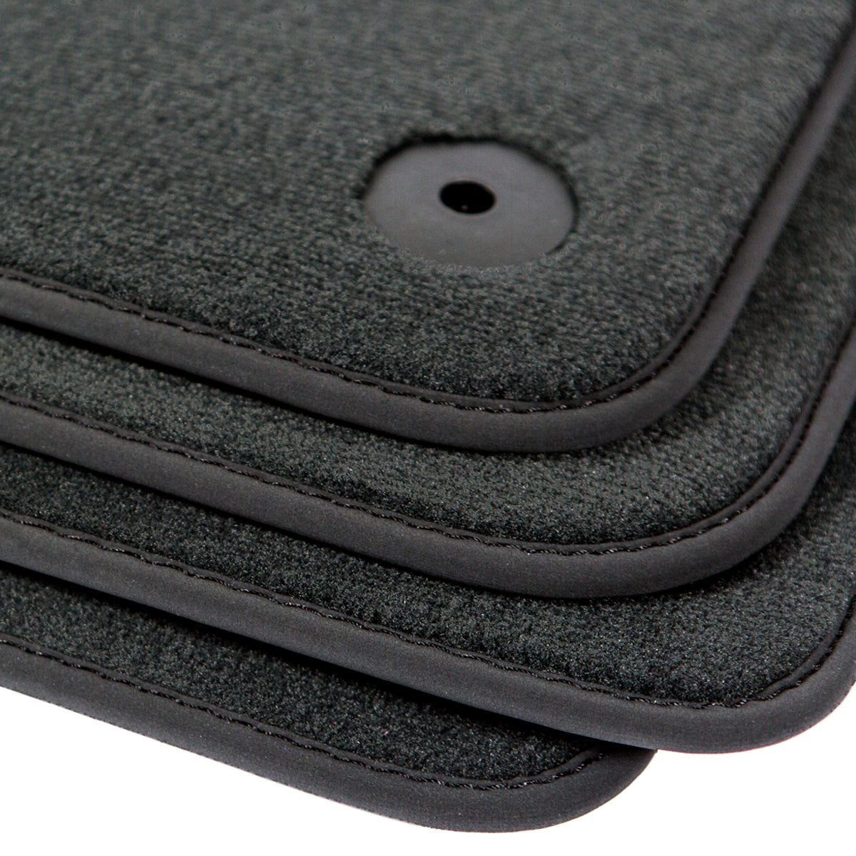 Volkswagen Passat Velour Floor Mats 2016 2024 B8 Black