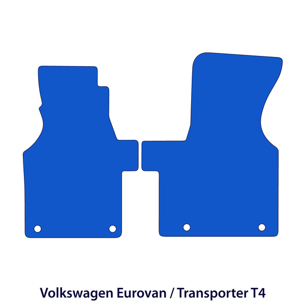 Volkswagen Eurovan / Transporter Velour Floor Mats 1990-2003 – T4 - Bl