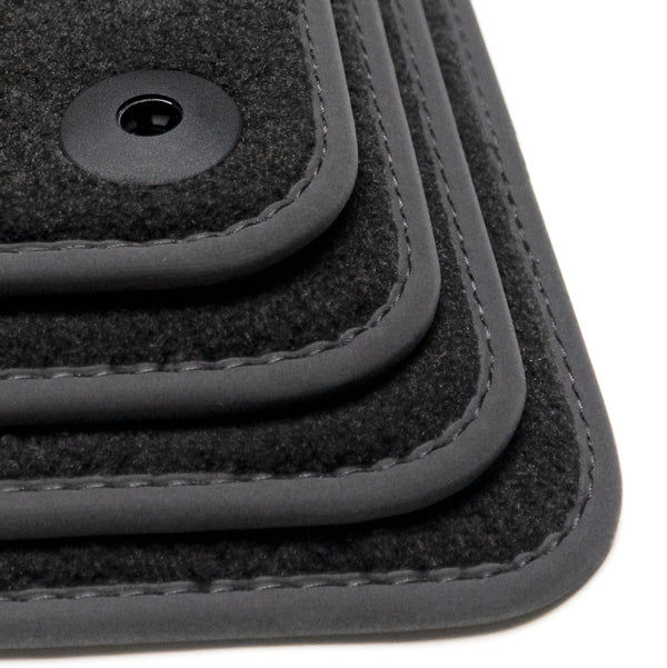 Volvo C70 Velour Floor Mats 2006-2013 – Black