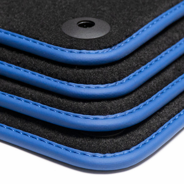 Volvo V40 Floor Mats - 2012-2021 - Blue Edging